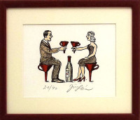 Jiří Slíva - Netradiční přípitek - grafika